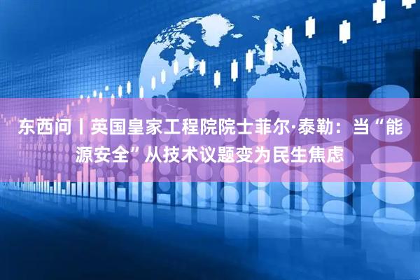 东西问丨英国皇家工程院院士菲尔·泰勒：当“能源安全”从技术议题变为民生焦虑
